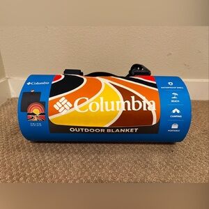 72 X 72 Columbia Outdoor Blanket Mat Waterproof Camp Festival Stadium Beach New